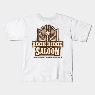 Rock Ridge Saloon Kids T-Shirt